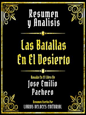 cover image of Resumen Y Analisis--Las Batallas En El Desierto